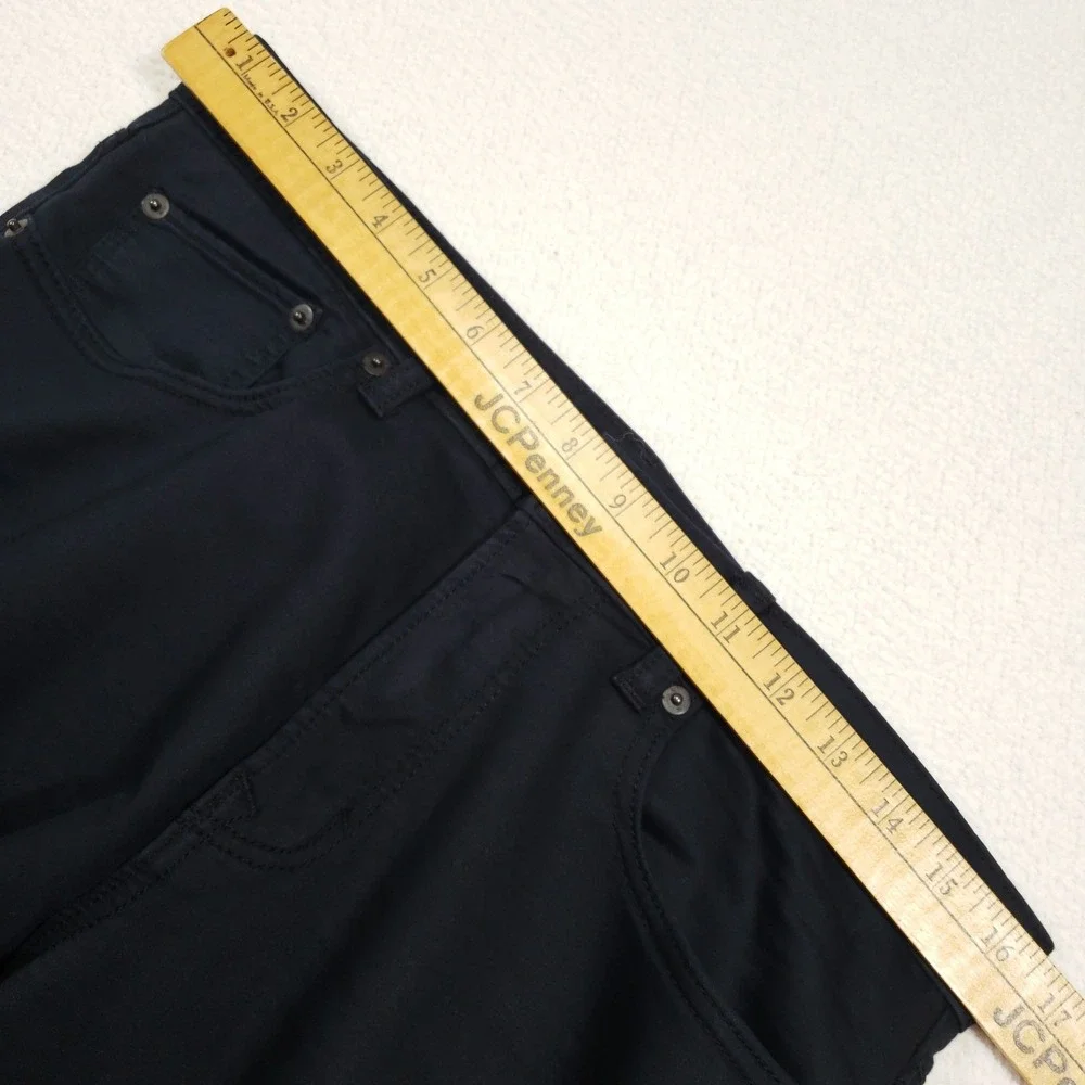 Banana Republic Traveler Pant Mens 31x32 Black Slim Fit Straight Stretch 494005